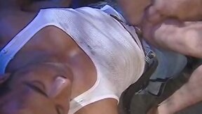 Manly gays in sexy threesome