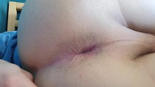 Teen experiences anal fingering for the first time