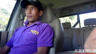 Kept Out Of Sight cam straight latin construction worker bursts up stroking to porn in my truck