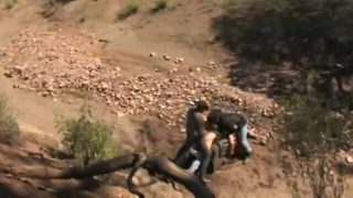 Muscular cowboys forced fuck